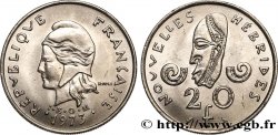 NEW HEBRIDES (VANUATU since 1980) 20 Francs 1973 Paris