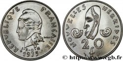 NEW HEBRIDES (VANUATU since 1980) 20 Francs 1975 Paris