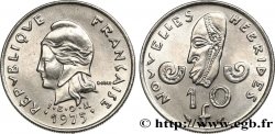 NEUE HEBRIDEN (VANUATU ab 1980) 10 Francs I.E.O.M. 1975 Paris