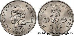 NEW HEBRIDES (VANUATU since 1980) 10 Francs 1977 Paris