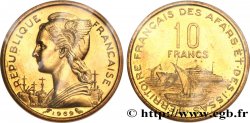 DJIBUTI - Territorio francese degli Afar e degli Issa Essai 10 Francs 1969 Paris 