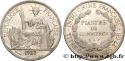 FRENCH INDOCHINA 1 Piastre de Commerce 1927 Paris AU 