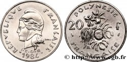 FRENCH POLYNESIA 20 Francs I.E.O.M. 1984 Paris