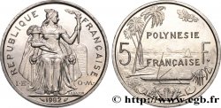 FRENCH POLYNESIA 5 Francs I.E.O.M. 1982 Paris
