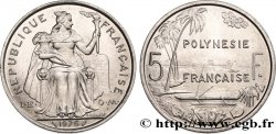 POLYNÉSIE FRANÇAISE 5 Francs I.E.O.M. 1975 Paris