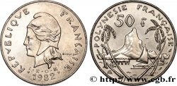 FRENCH POLYNESIA 50 Francs I.E.O.M. 1982 Paris