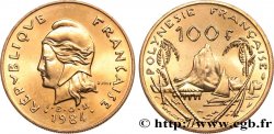 FRENCH POLYNESIA 100 Francs I.E.O.M. 1984 Paris