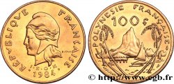 FRENCH POLYNESIA 100 Francs I.E.O.M. 1984 Paris