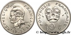 POLINESIA FRANCESA 10 Francs I.E.O.M. 1983 Paris