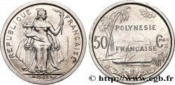 POLINESIA FRANCESE 50 Centimes 1965 Paris 