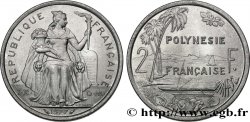 FRENCH POLYNESIA 2 Francs I.E.O.M. Polynésie Française 1977 Paris