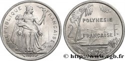 FRANZÖSISCHE-POLYNESIEN 2 Francs I.E.O.M. Polynésie Française 1977 Paris