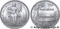POLINESIA FRANCESE 2 Francs I.E.O.M. 1977 Paris 