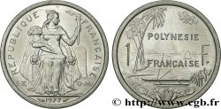 FRENCH POLYNESIA 1 Franc I.E.O.M. 1977 Paris