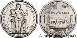 POLINESIA FRANCESE 1 Franc I.E.O.M.  1983 Paris 