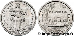 POLINESIA FRANCESE 1 Franc I.E.O.M. 1984 Paris 