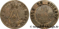 ISLA BORBóN (ISLA DE LA REUNIóN) 10 Cent. 1816 