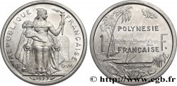FRENCH POLYNESIA 1 Franc I.E.O.M. 1977 Paris