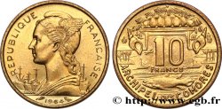 COMORES - Archipel 10 Francs 1964 Paris