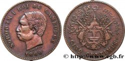 CAMBOYA 5 Centimes Norodom Ier 1860 