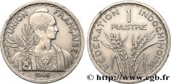 INDOCHINE FRANÇAISE 1 Piastre 1946 Paris SUP 
