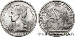COMOROS  5 Francs 1964 Paris