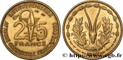 AFRIQUE OCCIDENTALE FRANÇAISE - TOGO 25 Francs 1957 Paris