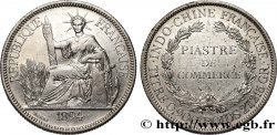 INDOCHINE FRANÇAISE 1 Piastre de Commerce 1894 Paris