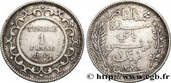 TUNESIEN - Französische Protektorate  1 Franc AH 1325 1907 Paris