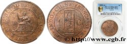 INDOCHINE FRANÇAISE 1 Centième 1892 Paris