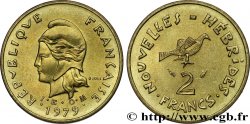 NEUE HEBRIDEN (VANUATU ab 1980) 2 Francs I. E. O. M. 1979 Paris