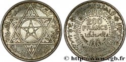 MARUECOS - PROTECTORADO FRANCÉS Essai de 200 Francs AH 1372 1953 Paris