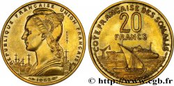 FRANZÖSISCHE SOMALILAND Essai de 20 Francs 1952 Paris