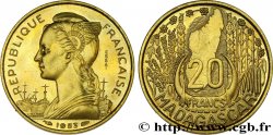 MADAGASCAR - Union française Essai de 20 Francs 1953 Paris