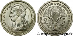 DSCHIBUTI - Französisches Afar- und Issa-Territorium 2 Francs ESSAI Marianne / antilope 1968 PARIS