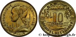 COMOROS  Essai de 10 Francs 1964 Paris