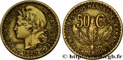 CAMEROON - FRENCH MANDATE TERRITORIES 50 Centimes 1925 Paris
