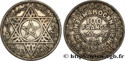 MOROCCO - FRENCH PROTECTORATE 100 Francs AH 1372 1953 Paris