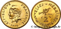 NUEVAS HÉBRIDAS (VANUATU desde 1980) Essai de 2 Francs 1970 Paris
