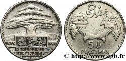 LEBANON - III REPUBLIC 50 Piastres Cèdre du Liban 1929 