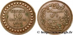 TUNISIA - Protettorato Francese 10 Centimes AH1334 1916 Paris 