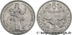 NUOVA CALEDONIA 5 Francs Union Française 1952 Paris 