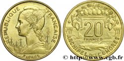COMORAS  20 Francs 1964 Paris