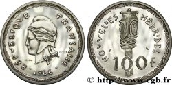 NEUE HEBRIDEN (VANUATU ab 1980) 100 Francs ESSAI 1966 Paris