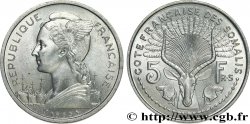 FRANZÖSISCHE SOMALILAND 5 Francs 1965 Paris