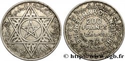 MOROCCO - FRENCH PROTECTORATE 200 Francs AH 1372 1953 Paris