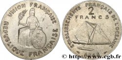 FRENCH POLYNESIA - Oceania Francesa Essai de 2 Francs type sans listel 1948 Paris