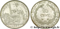INDOCINA FRANCESE 20 Centièmes 1937 Paris 