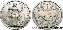 NEW CALEDONIA 1 Franc I.E.O.M. 1982 Paris