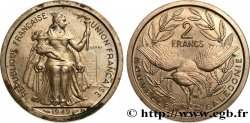 NUEVA CALEDONIA Essai de 2 Francs 1949 Paris